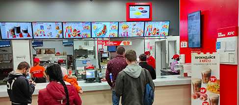 KFC Restaurant Management with Chainway P80 Industrial Tablets