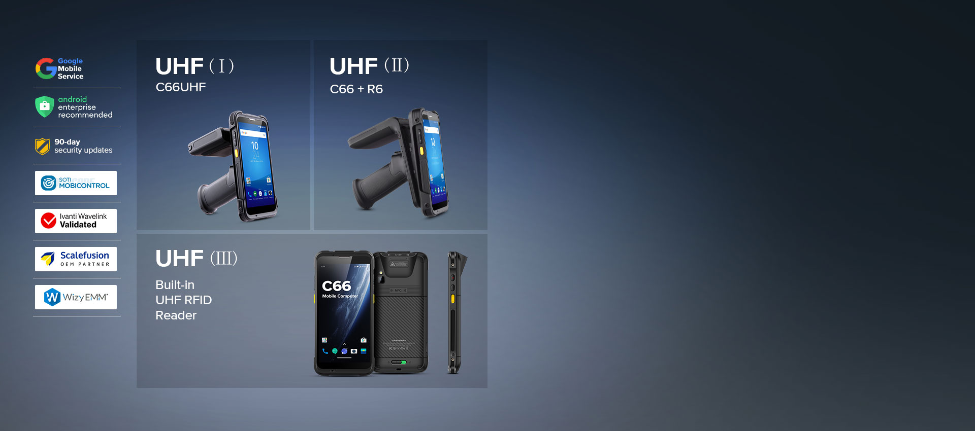 UHF RFID Reader (Android 11/13)