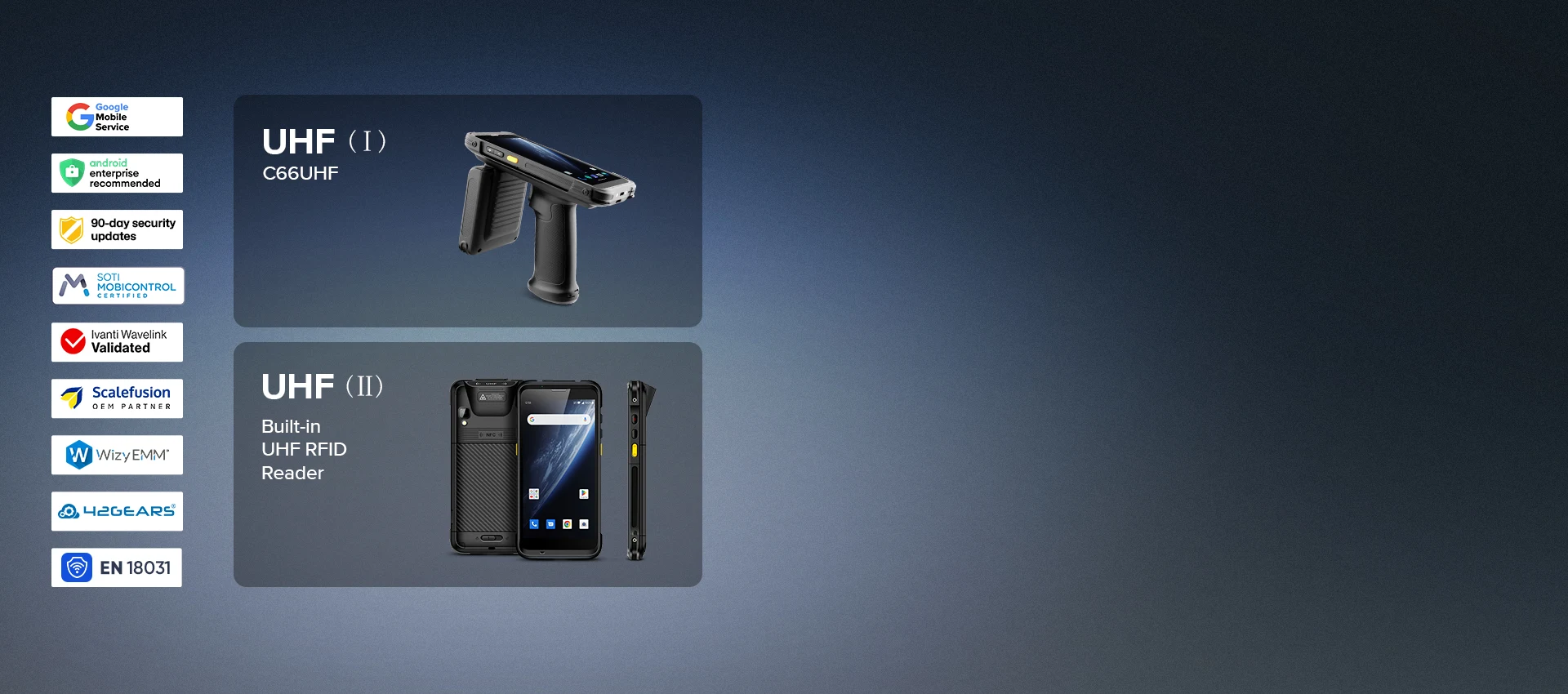 UHF RFID Reader (Android 11/13)