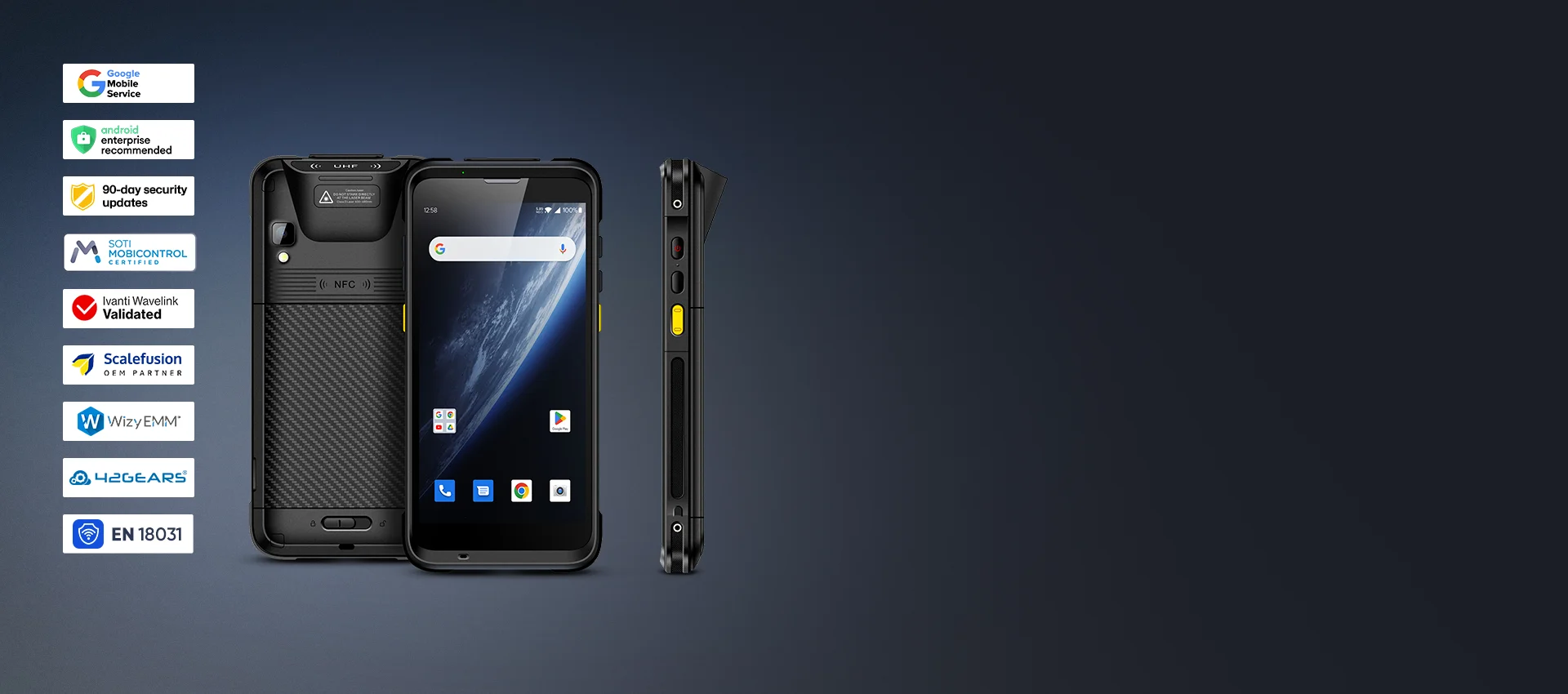 Built-in RFID Reader (Android 11/13)