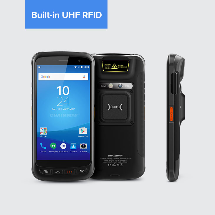 Built-in RFID Reader (Android 11/8.1)