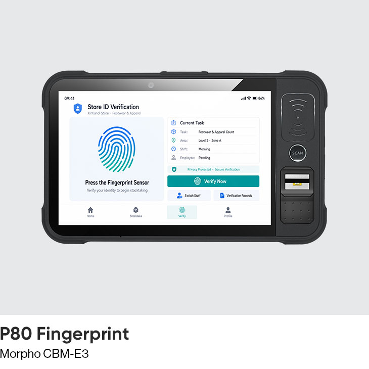 Fingerprint Tablet (Android 13)